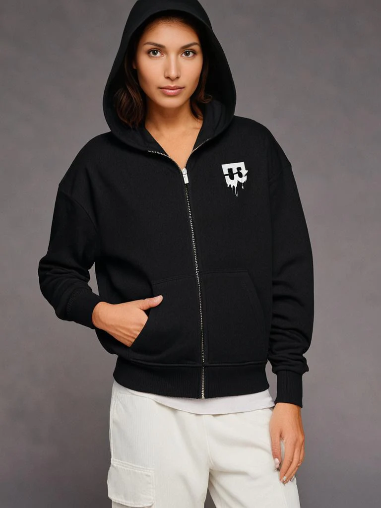 Heavy Oversize Zipper Hoodie - Image 6